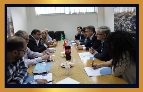 יו"ר מועצת היצואנים התורכי בולנט איימן במפגש הכירות עם נשיא הלשכה דרור אטרי !
