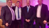 נשיא לשכת המסחר ירושלים דרור אטרי באירוע לרגל השנה החדשה