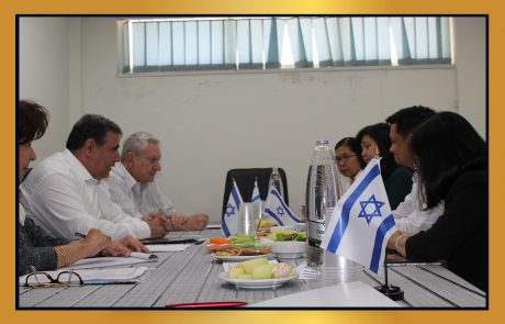 פגישת עבודה – לשכת המסחר שגרירות הפיליפינים ומשרד הסחר הפיליפיני